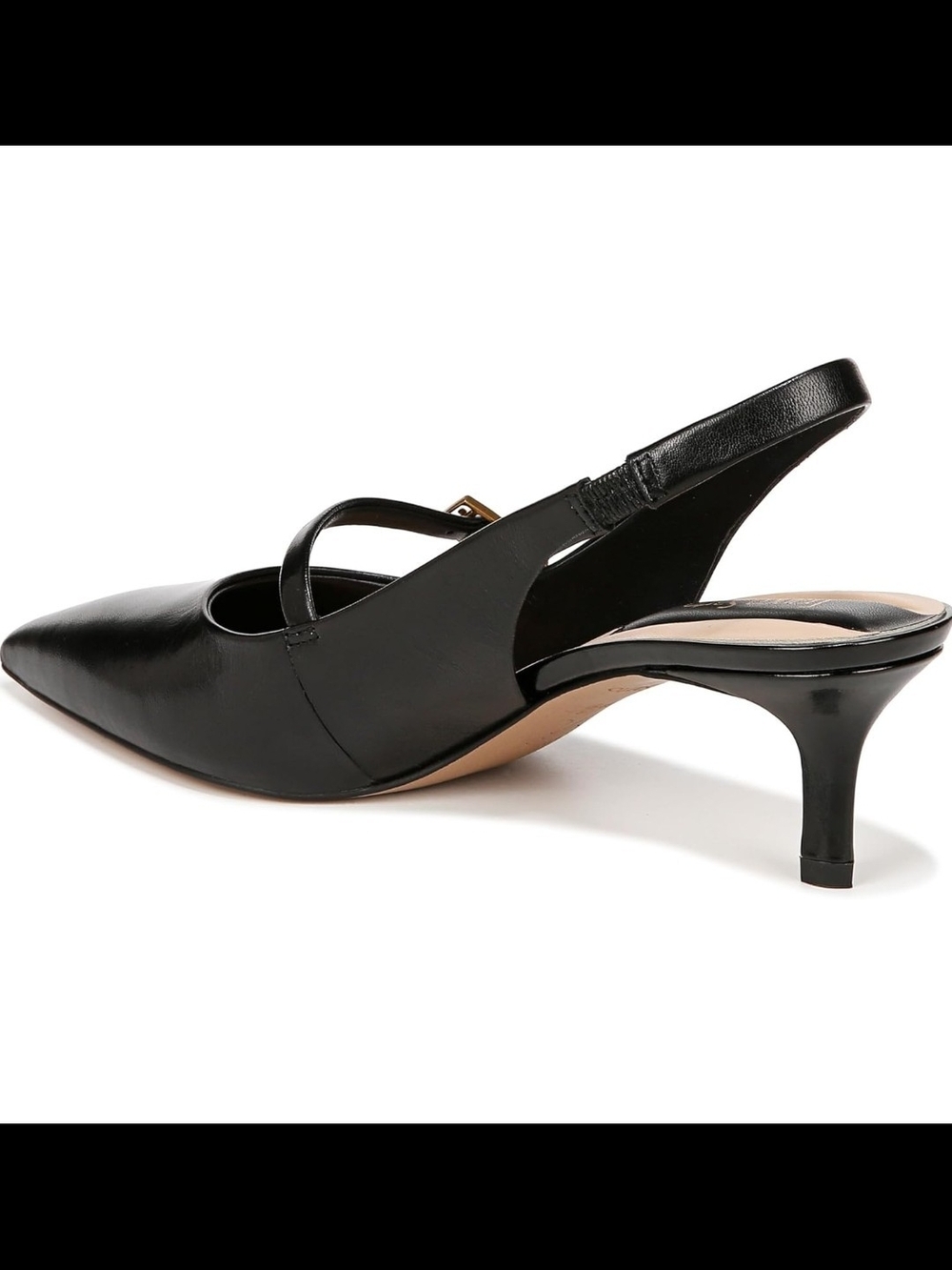 (170)

Franco Sarto Khloe Pointed Toe Slingback Kitten Heel Size 8W - Picture 8 of 16